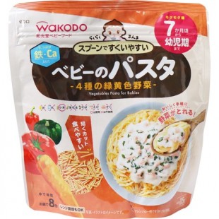 Wakodo 和光堂宝宝无盐分细碎面条 加铁含钙 7个月+ 115g 混合蔬菜